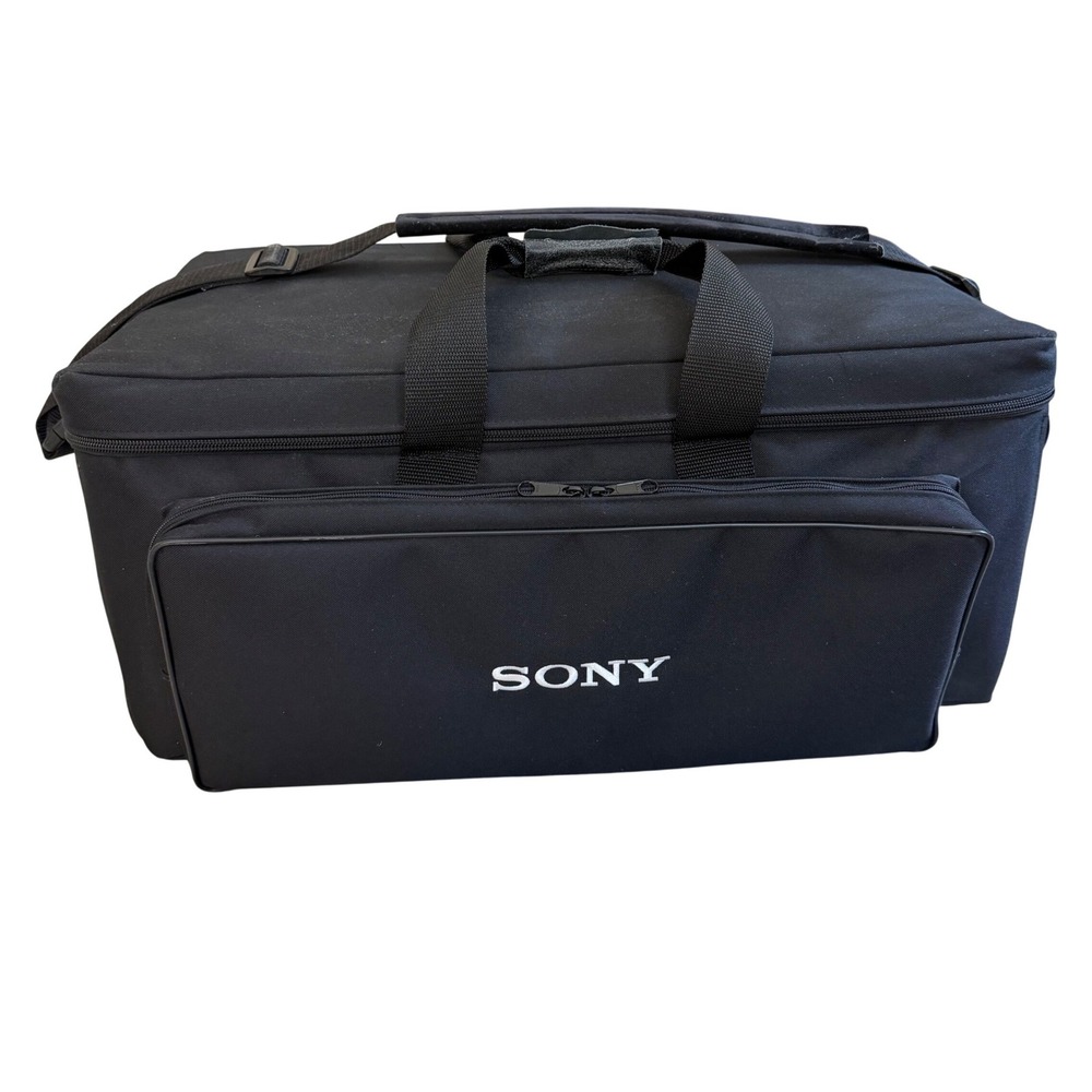 Sony LCS-G1BP Soft DVCAM HDV Carry Travel Case‎ Black Camcorder Video Production